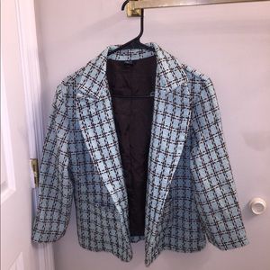 Plaid blazer